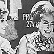 September 1968. Christina and Joan answering phones at the Jerry Lewis Telethon. In MD, Christina writes that this is the last picture she has of the two of them together.