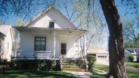 4407 Genessee Street. Joan's stepfather's home. Photo by John Linville.