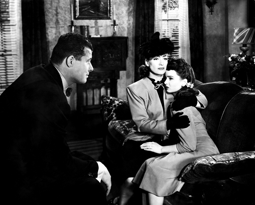 1945. 'Mildred Pierce.' With Jack Carson and Ann Blyth.