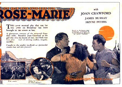 'Rose-Marie' pressbook centerfold.