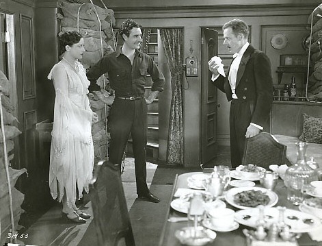 With John Gilbert, left, and Edward Earle.