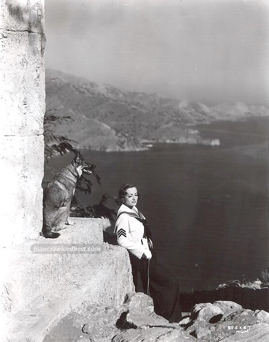 1935. On the 'I Live My Life' set.