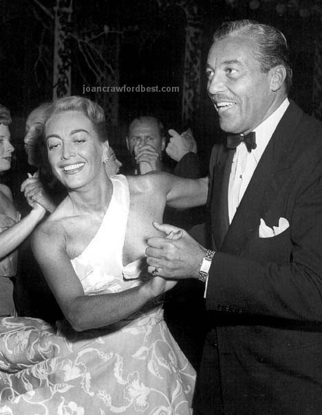 1951. At the Mocambo club with Cesar Romero.