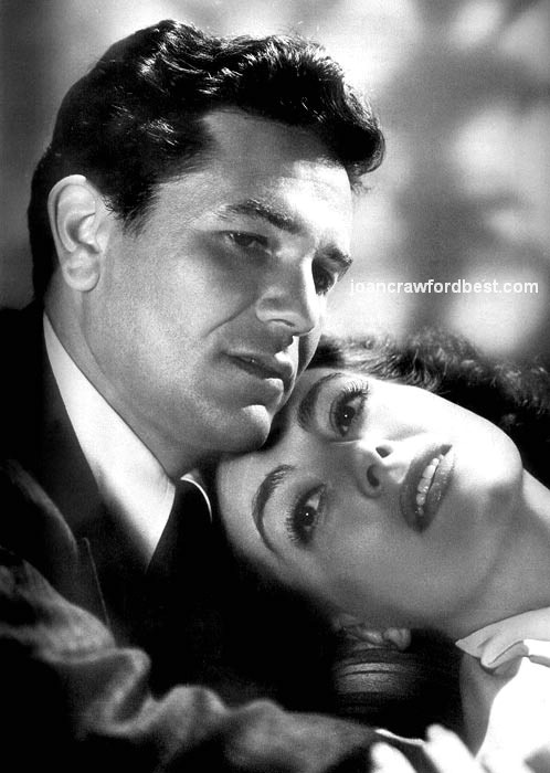1946. Publicity for 'Humoresque,' with John Garfield.