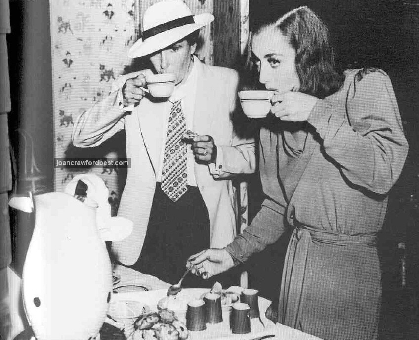 1937. With 'Bride' director Dorothy Arzner.
