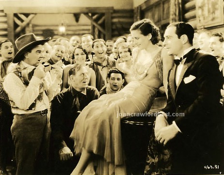 1930. 'Montana Moon.' With Ricardo Cortez (to right).
