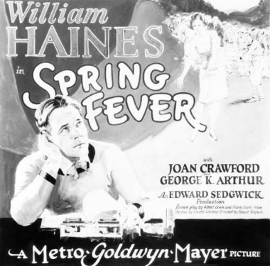 'Spring Fever' window card.