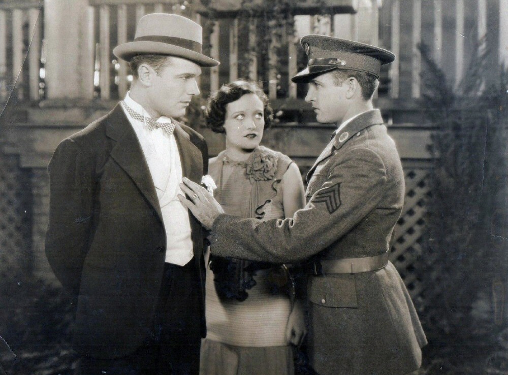 1928. 'West Point.' With William Haines, left.