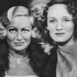 1931. With Marlene Dietrich.