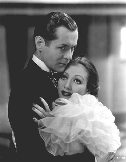 With Robert Montgomery.