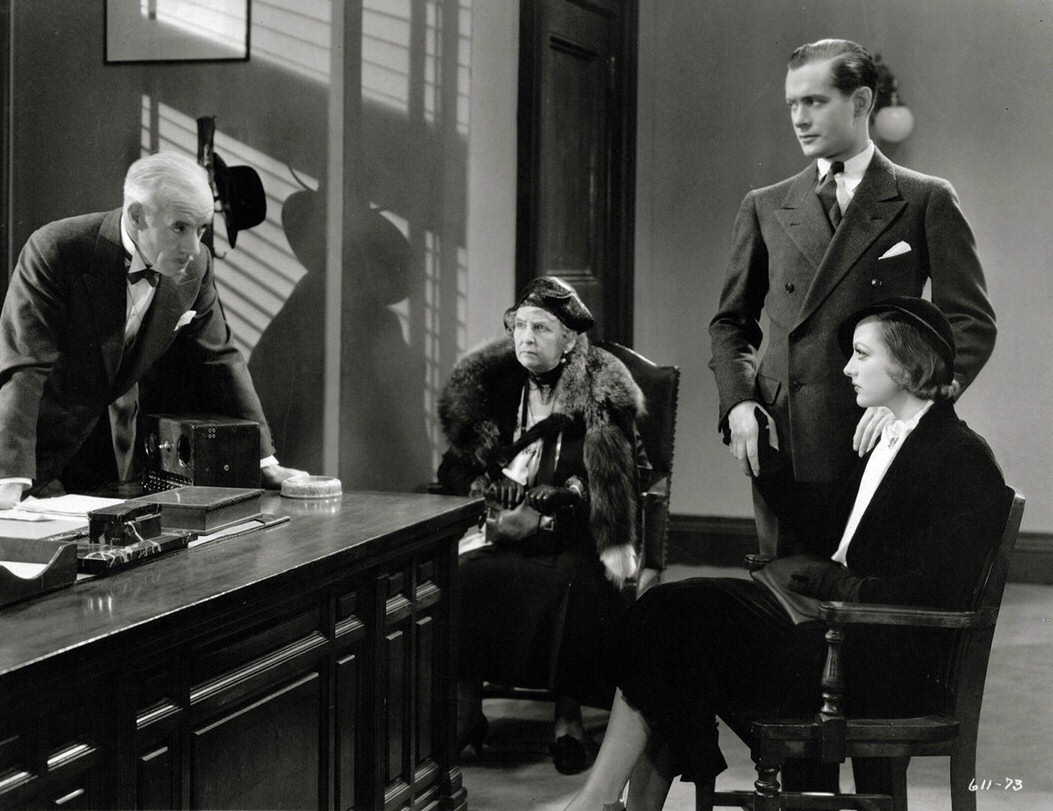 1932. 'Letty Lynton.' With May Robson and Robert Montgomery.