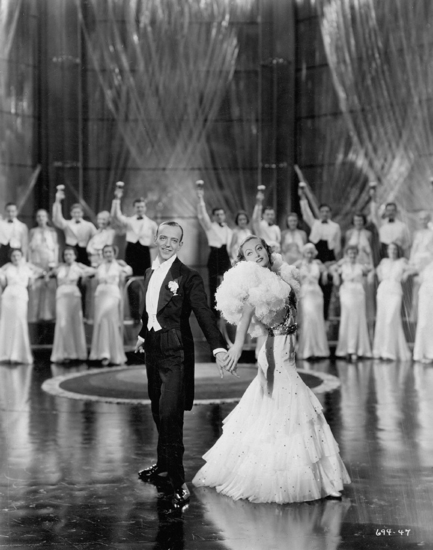 1933. 'Dancing Lady.' With Fred Astaire.