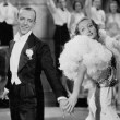 With Fred Astaire.