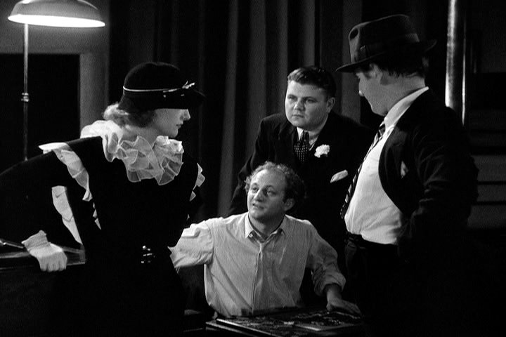 1933. 'Dancing Lady.' With Ted Healy (right) and a Stooge.