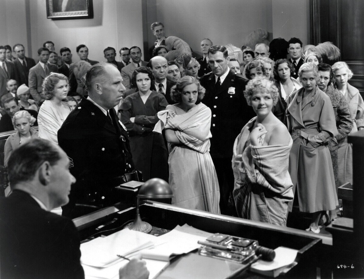 1933. 'Dancing Lady' film still. With Winnie Lightner.