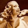 1933 publicity for 'Dancing Lady' shot by Hurrell. From magazine, and b/w publicity.