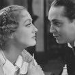 1933. 'Dancing Lady.' Film still with Franchot Tone.