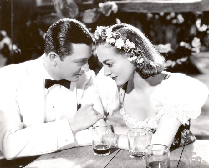 1937. 'The Bride Wore Red.' With Robert Young.