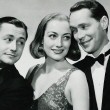 With Robert Young and Franchot Tone.