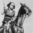 2/7/38. Joan plays polo.