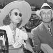 July 1938. With Jack Benny at the Will Rogers Memorial Field.