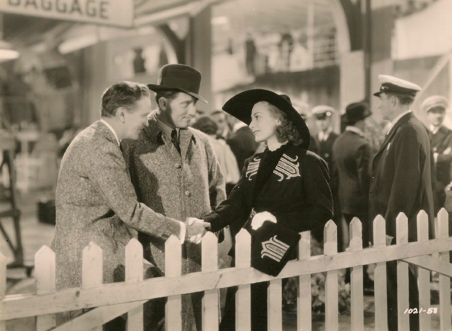 1938. 'Mannequin.' With Spencer Tracy, center.