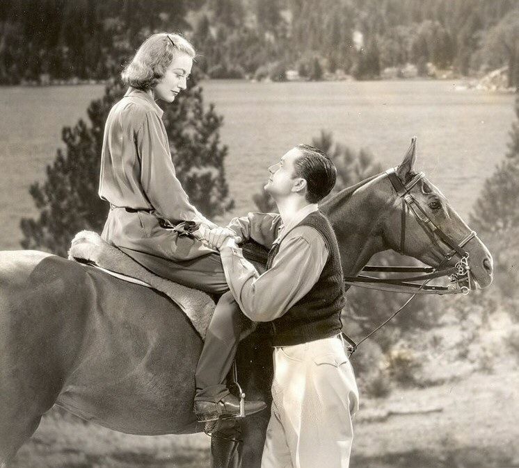 1938. 'The Shining Hour.' With Robert Young.