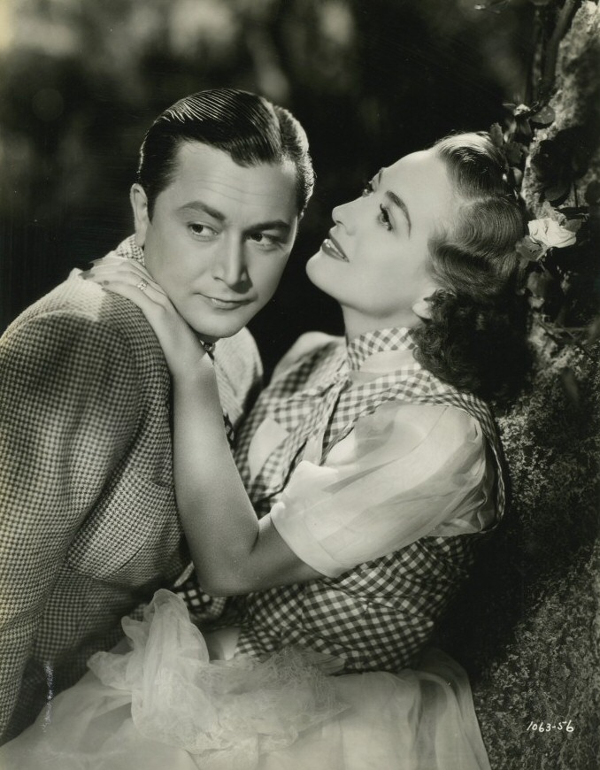 1938. 'The Shining Hour.' With Robert Young.