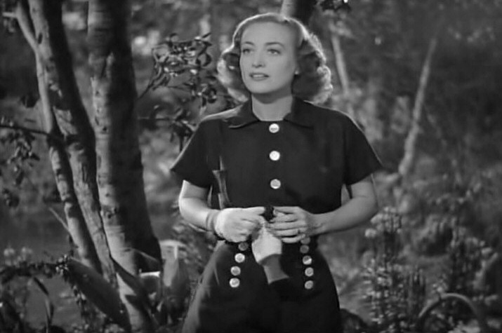 1938. Screen shot from 'The Shining Hour.'