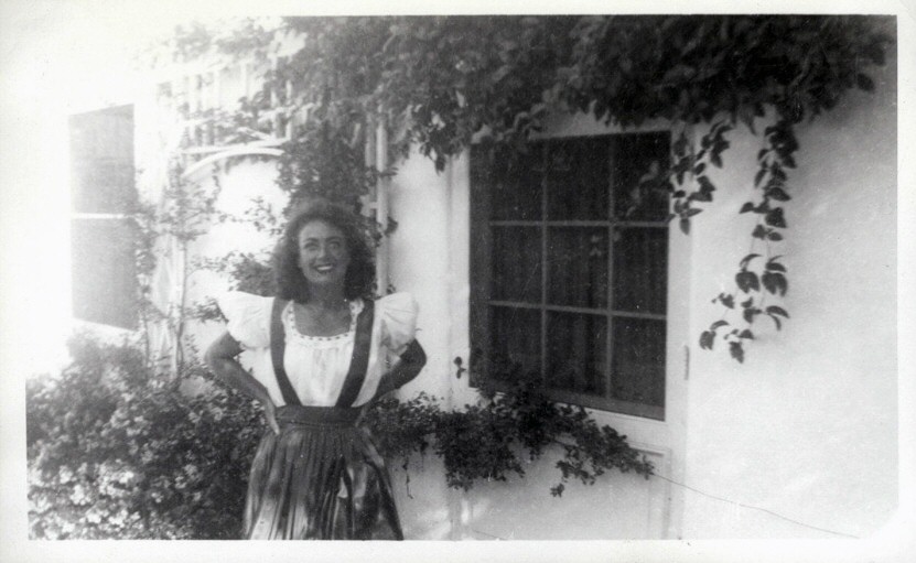 1945 candid at home.