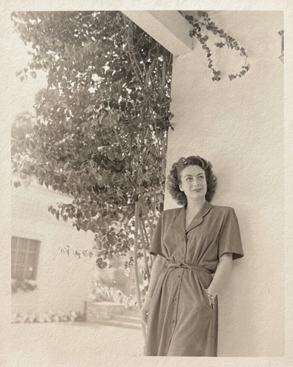 Circa 1944. Candid at home.