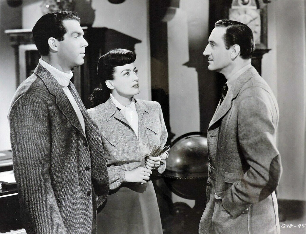 1943. 'Above Suspicion.' With Fred MacMurray and Basil Rathbone.