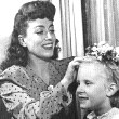 1944. With Christina.