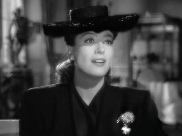 1945. 'Mildred Pierce' screen shot.