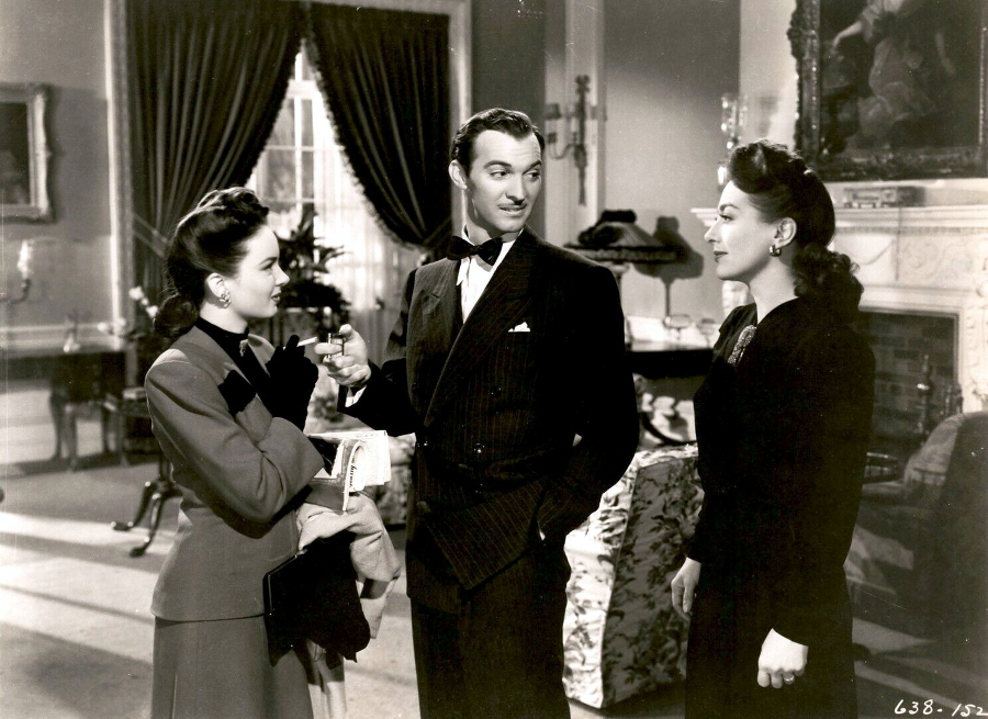 1945. 'Mildred Pierce.' With Ann Blyth and Zachary Scott.