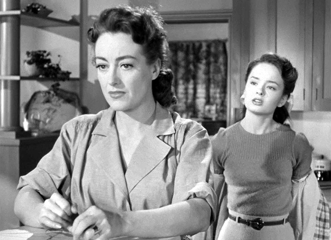 1945. 'Mildred Pierce.' With Ann Blyth.