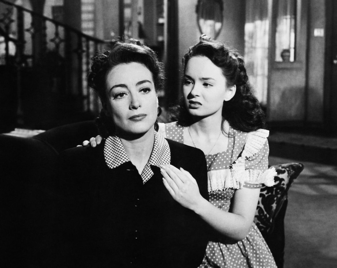 1945. 'Mildred Pierce.' With Ann Blyth.