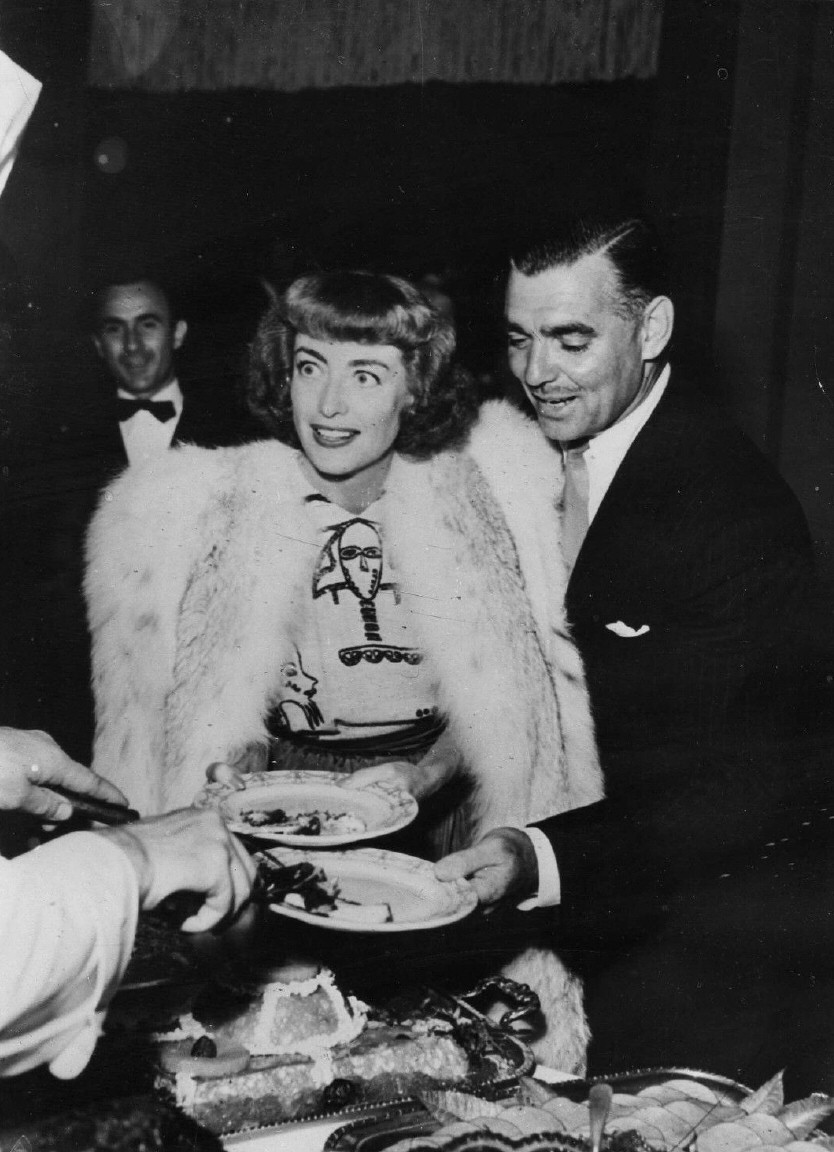 Summer 1946, with Gable at the opening of the Cabana Club in Santa Monica.