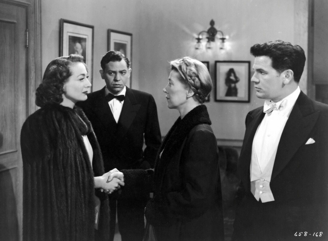 1946. 'Humoresque.' With Oscar Levant, Ruth Nelson, John Garfield.