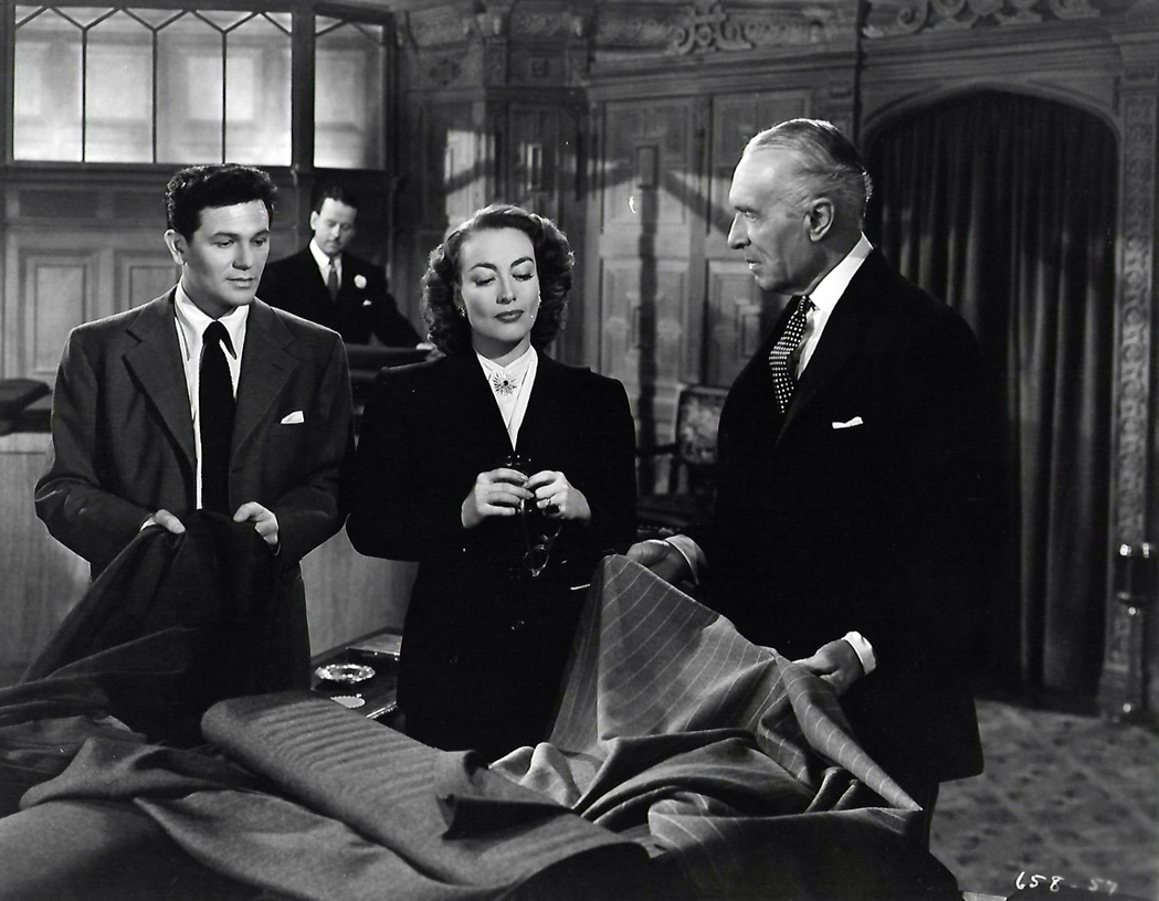 1946. 'Humoresque.' With John Garfield, left.