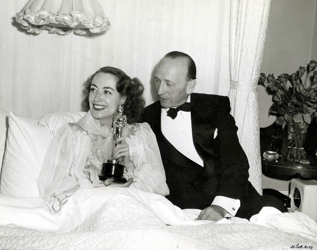 3/7/46. At home with Oscar and director Mike Curtiz.