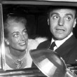 1948 at Ciro's, with lawyer Greg Bautzer. In the Cadillac that she'd given him.