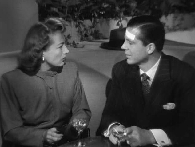 1947. 'Daisy Kenyon' screen shot with Dana Andrews.