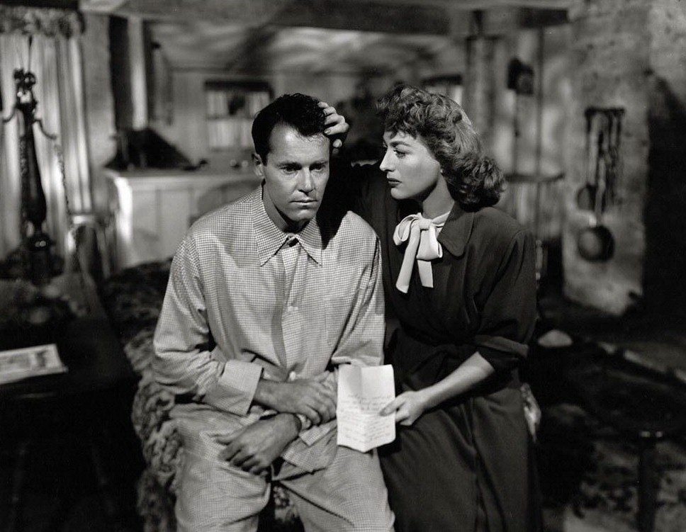 1947. 'Daisy Kenyon.' With Henry Fonda.