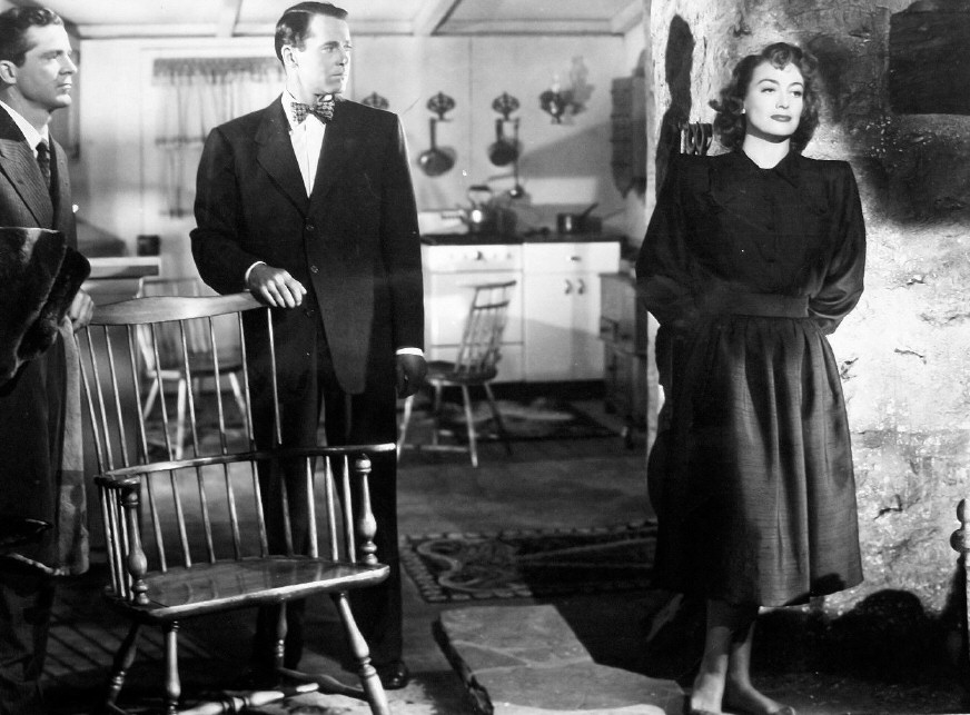 1947. 'Daisy Kenyon.' With Dana Andrews, left, and Henry Fonda.