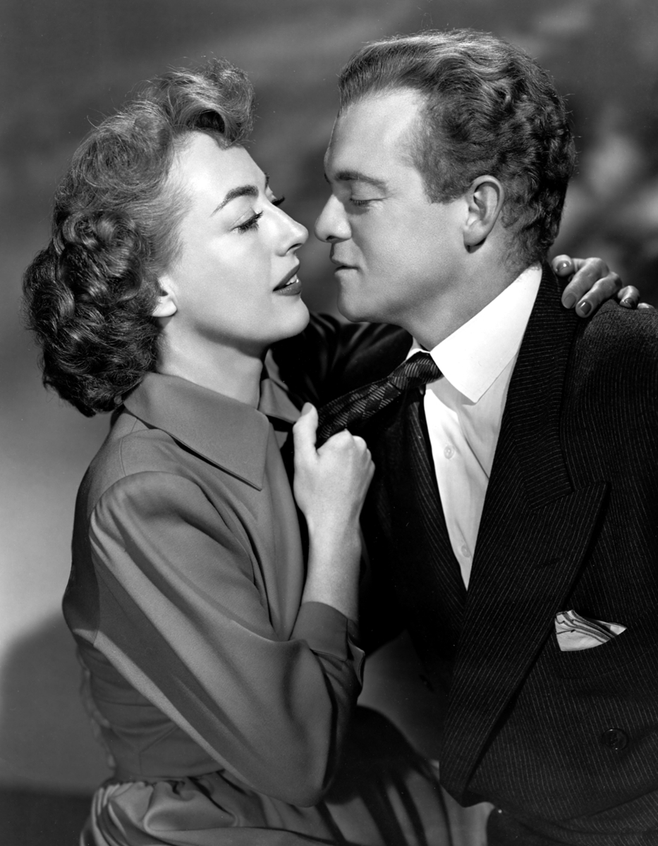 1947. 'Possessed' publicity with Van Heflin.