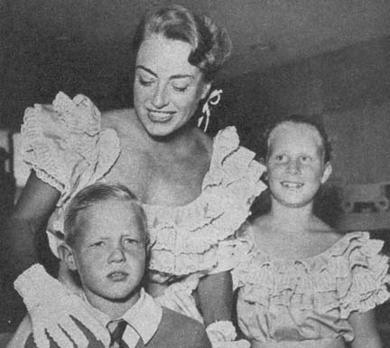 December 1947. At a toy store opening in Beverly Hills.