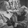 With Sydney Greenstreet.