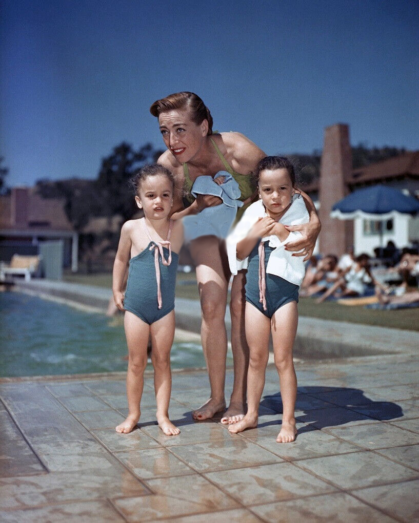 Circa 1949 with twins Cathy and Cindy.