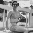 1950. On vacation at Lake Louise, Canada.